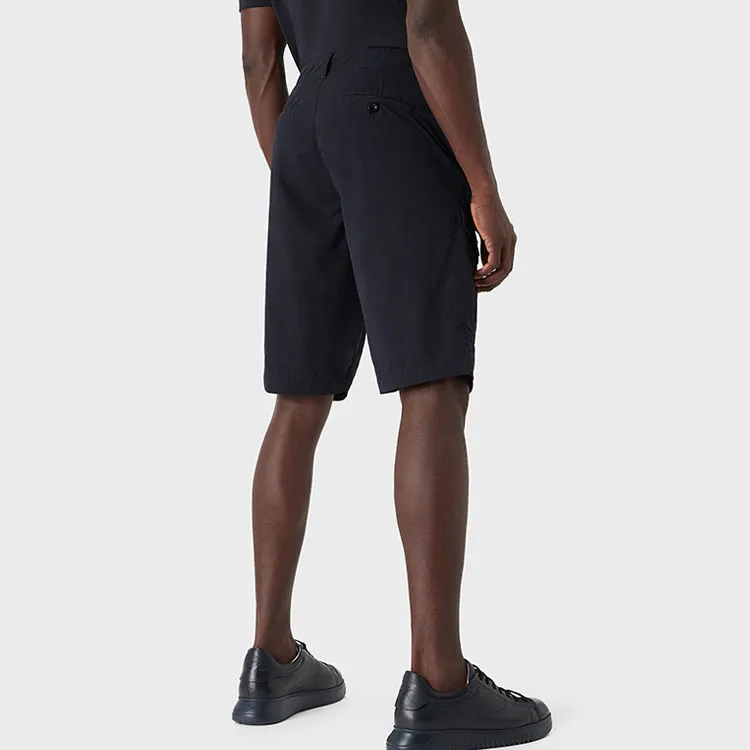 C.p.company X EMPORIO ARMANI Casual Shorts Men Black-3
