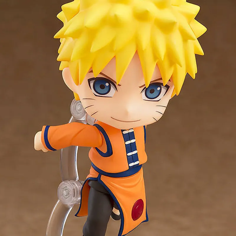 GSC Naruto Uzumaki No. 872 Naruto China Anime Real World Exhibition Ver. Nendoroid Chibi Figures 10cm-3