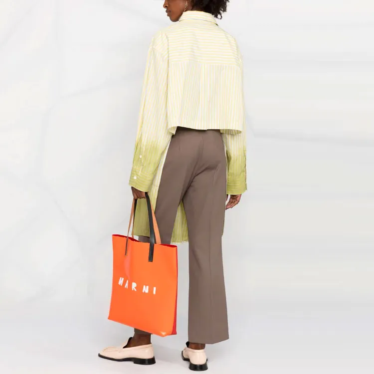 MARNI Striped Buttoned Long Sleeved Shirt-1