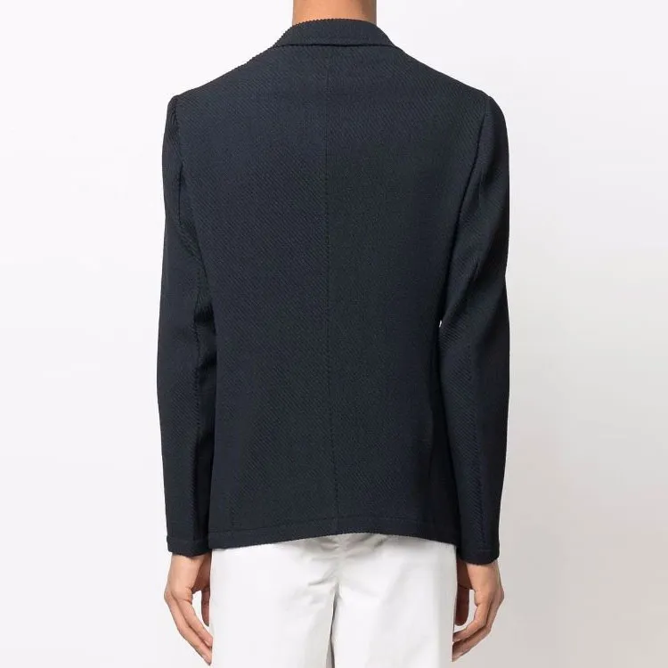 EMPORIO ARMANI SS22 Jackets Coats Men's Navy Blue-2