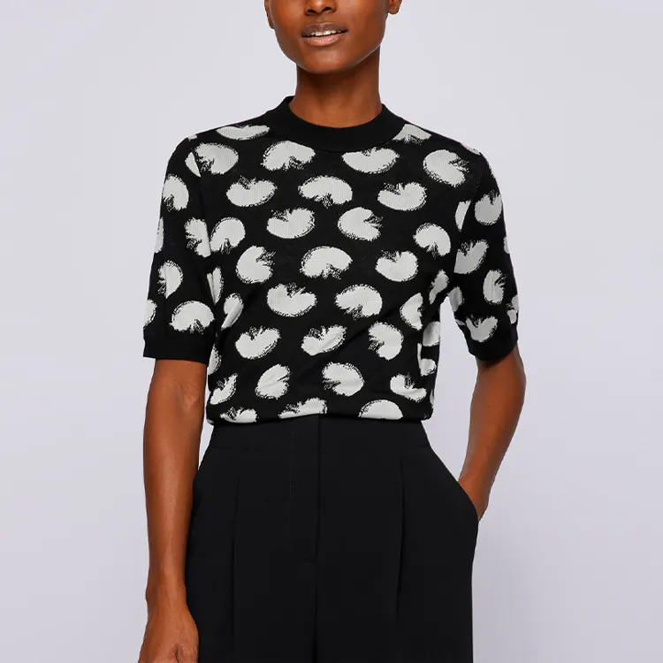 HUGO BOSS Sweater Women's Black-2