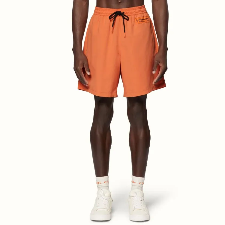 HERON PRESTON Logo patch Swim Shorts-2