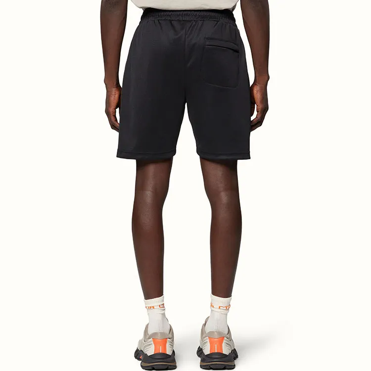 HERON PRESTON Logo Patch High Waist Track Shorts-3