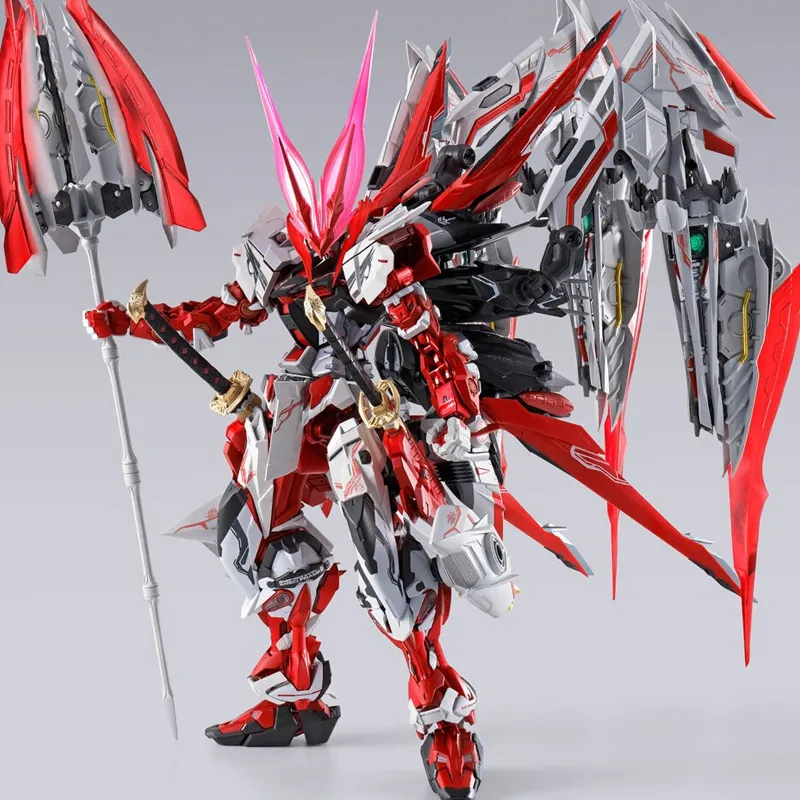 BANDAI METAL BUILD 1/100 Mobile Suit Gundam SEED ASTRAY R Gundam Astray Collection Super Red Dragon 18cm Hobby Model-3