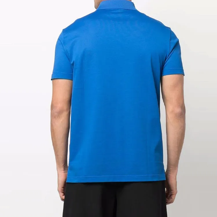 VERSACE VERSACE SS22 Polo Shirt Men's Blue-3