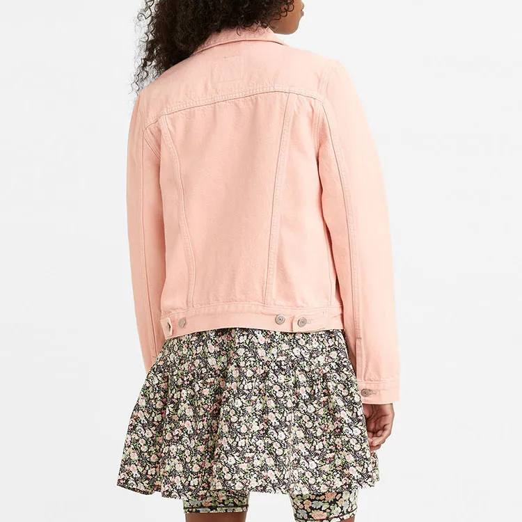 Levis Denim Jackets Women's Pink-2