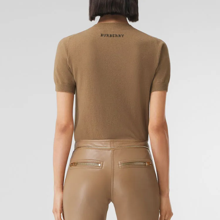 Burberry Loose Fit Sweater Women's Camel-2