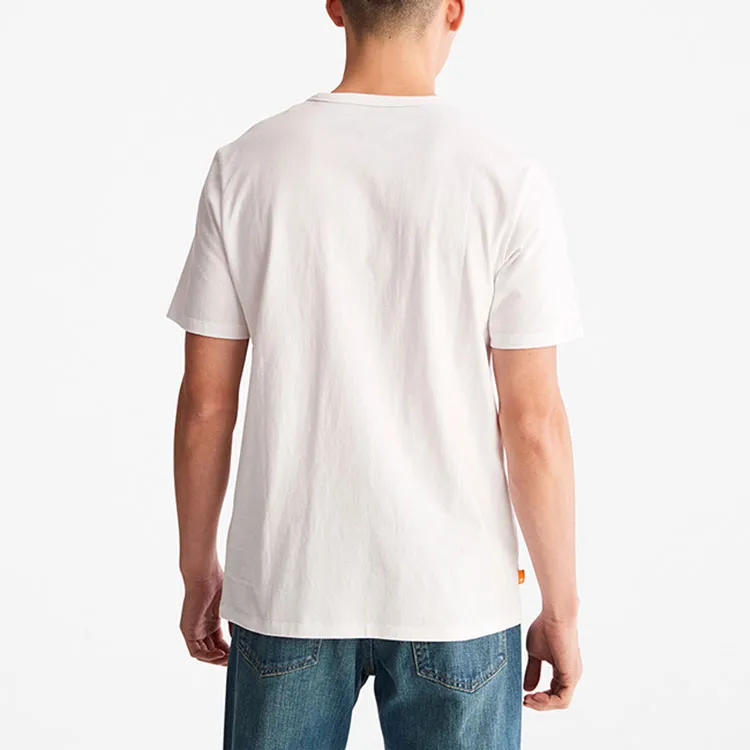 Timberland T Shirt American Vintage Men's White-4