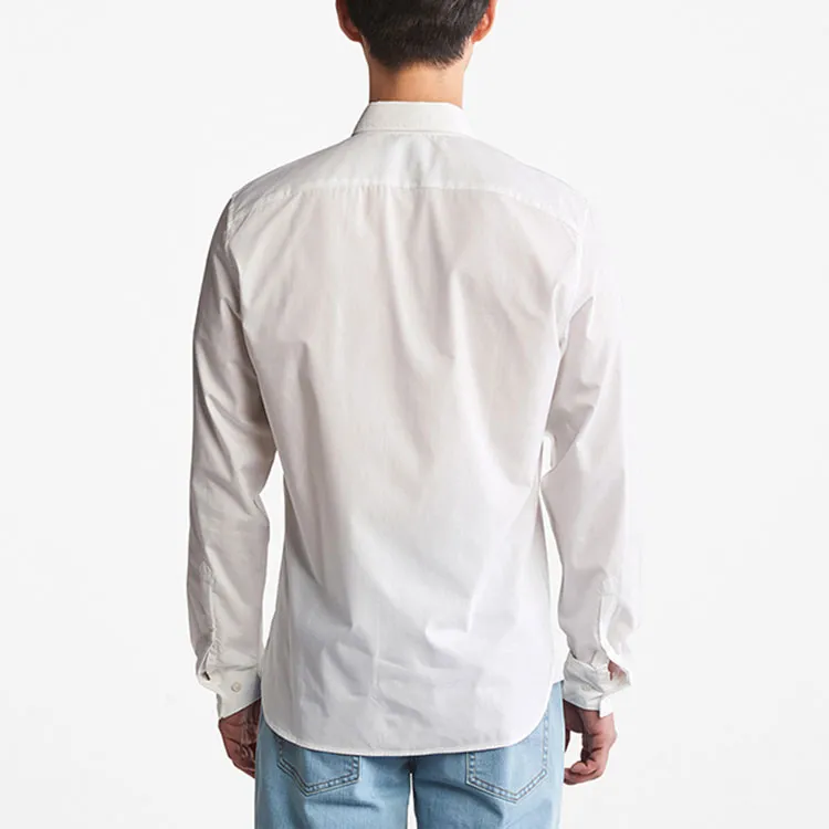 Timberland Shirts Men White-4