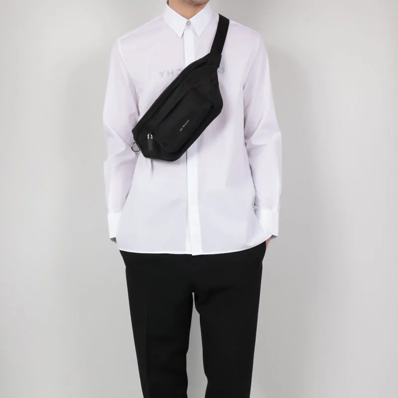 Givenchy Nylon Fanny Pack Men's Black-5