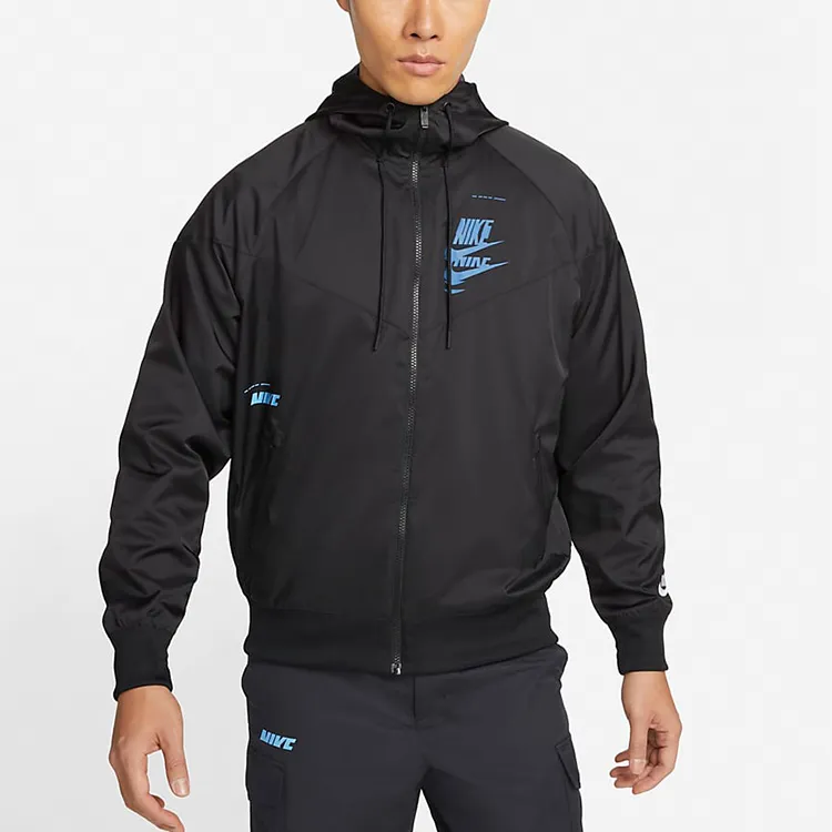 Nike Sportswear Essentials Series Jackets Men Black-3