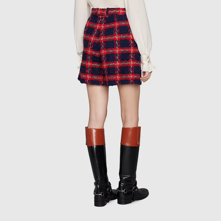 GUCCI Casual Shorts Women's Red-3