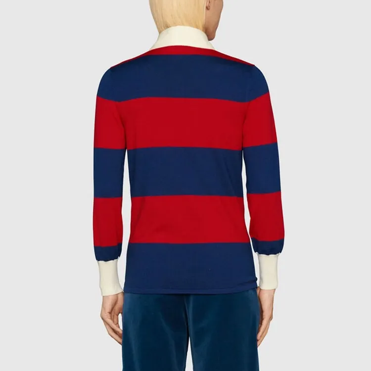 GUCCI Polo Shirt Men's Multicolor-4