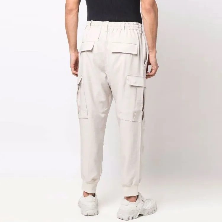 Y 3 Knitted Sweatpants Men Ecru-3