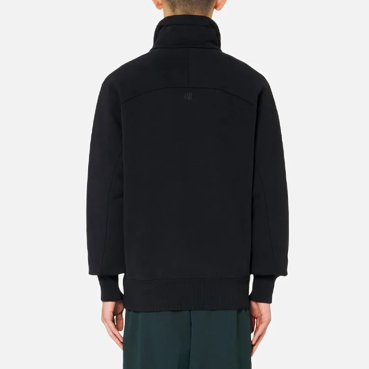 Ami Tonal Big Zip Sweat-2