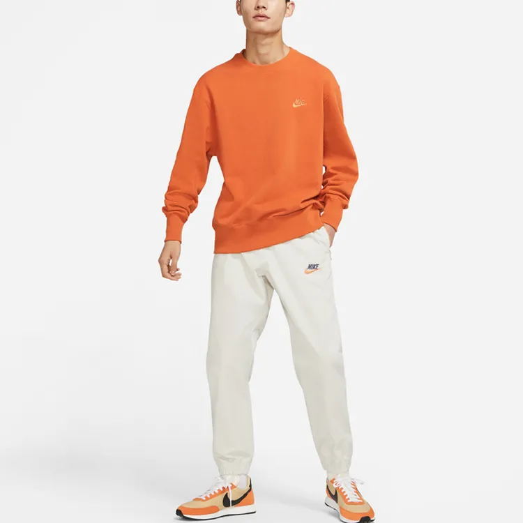 Nike Knitted Sports Pants Men's White-2