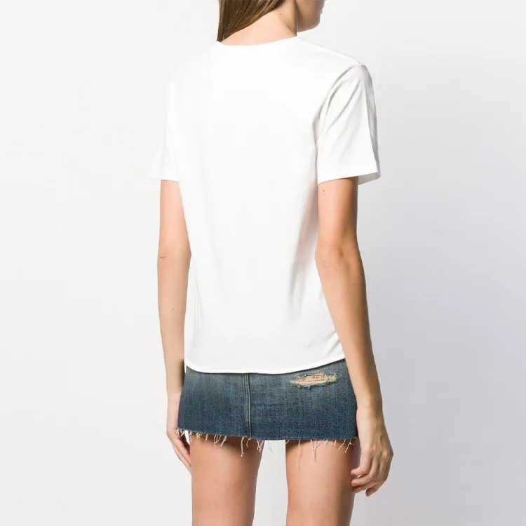 SAINT LAURENT T Shirt Women's White-2