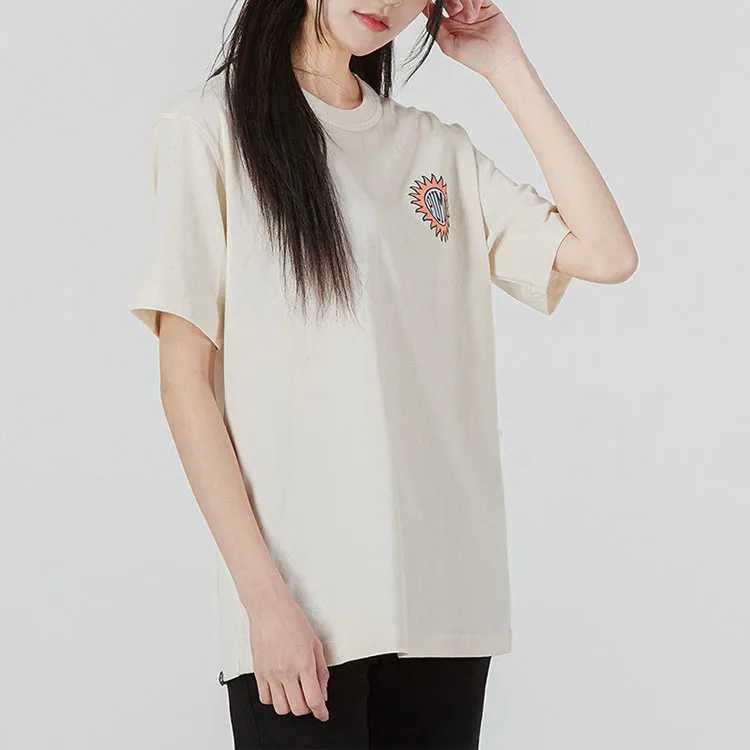 PUMA Set in Sleeve T Shirt Women's Ecru-2