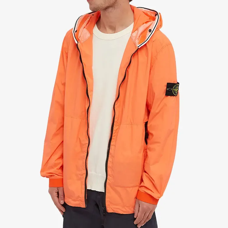 STONE ISLAND Jackets Men Orange-2