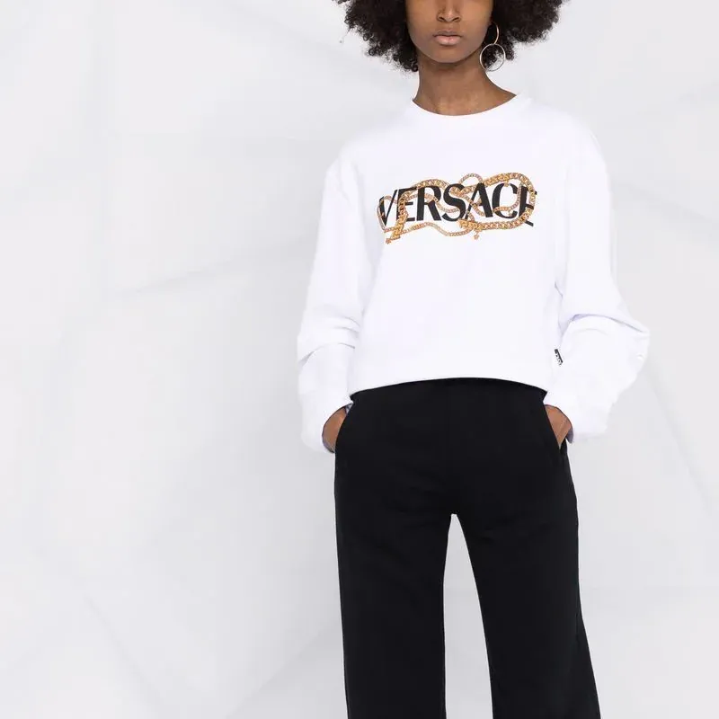 VERSACE Sweatshirts Women's White-1