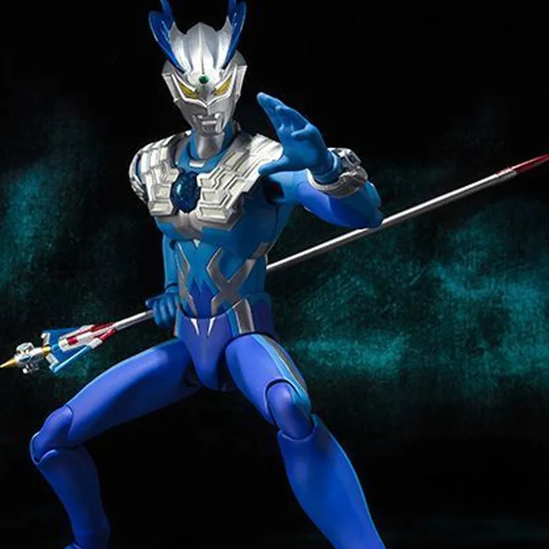 BANDAI Ultraman Zero Soul Limited Ultra Act Powerful Sunspot & Moon Miracle Action Figures-3