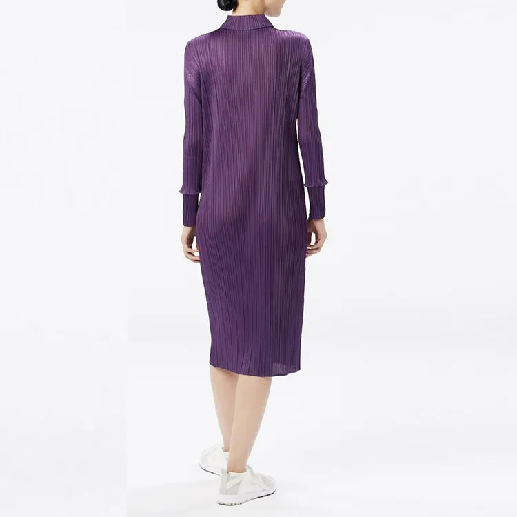 PLEATS PLEASE ISSEY MIYAKE November Plissé Midi Dress-4