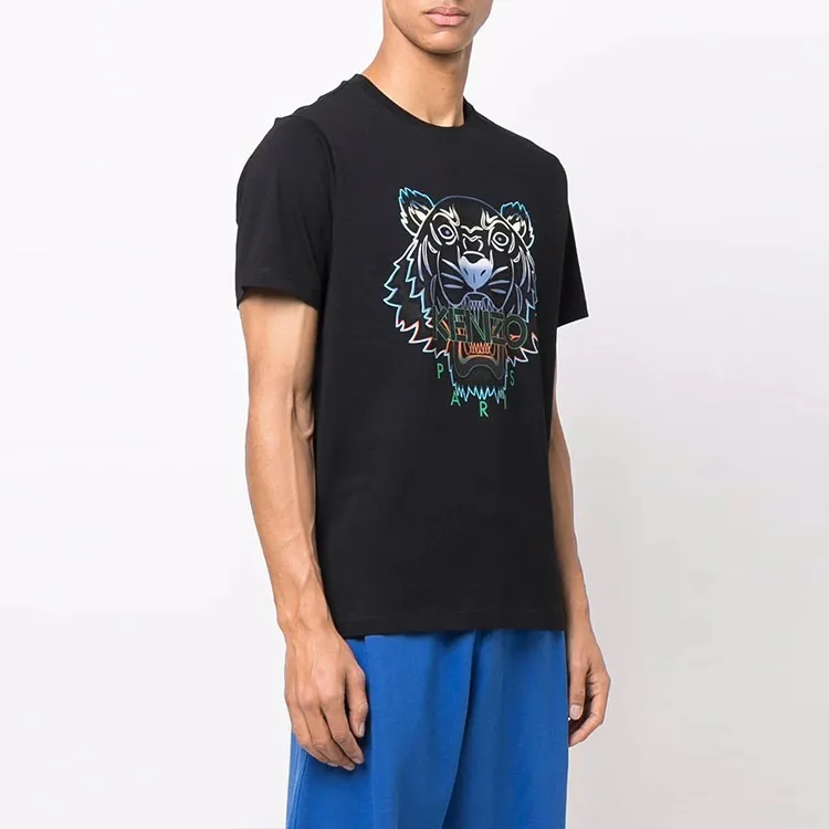 KENZO T Shirts Men Black-3
