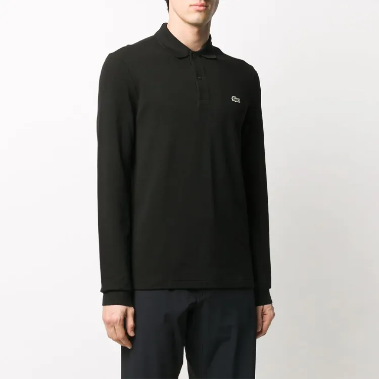 LACOSTE Classic Fit Long Sleeved Polo Shirt-2