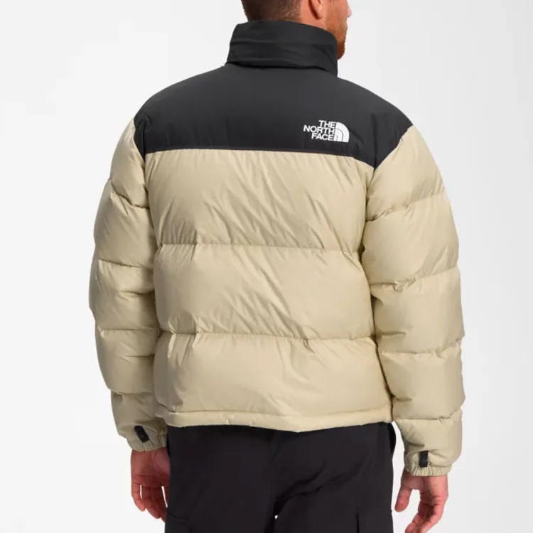 THE NORTH FACE Panelled Logo Puffer Jacket-4