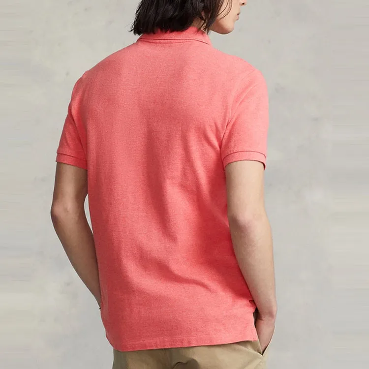 Polo Ralph Lauren SS22 Polo Shirt Men's Pink-3