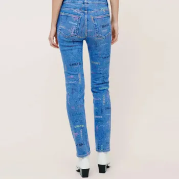 CHANEL Jeans Women's Blue