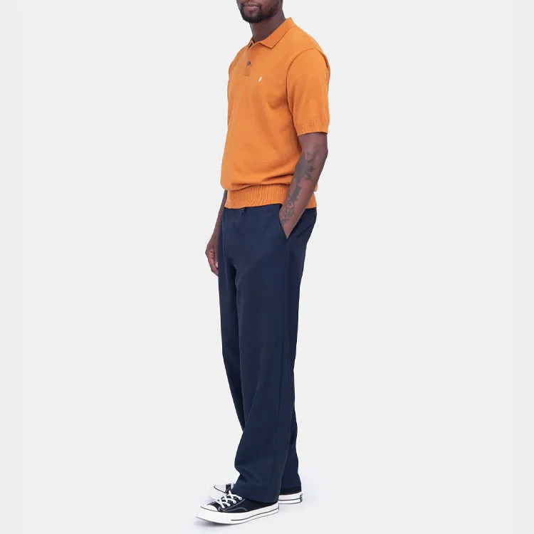 Stussy Classic Short Sleeve Polo Sweater-8