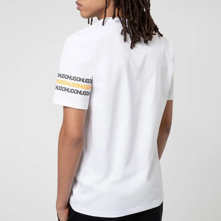 HUGO BOSS SS22 T Shirt Men's White-3