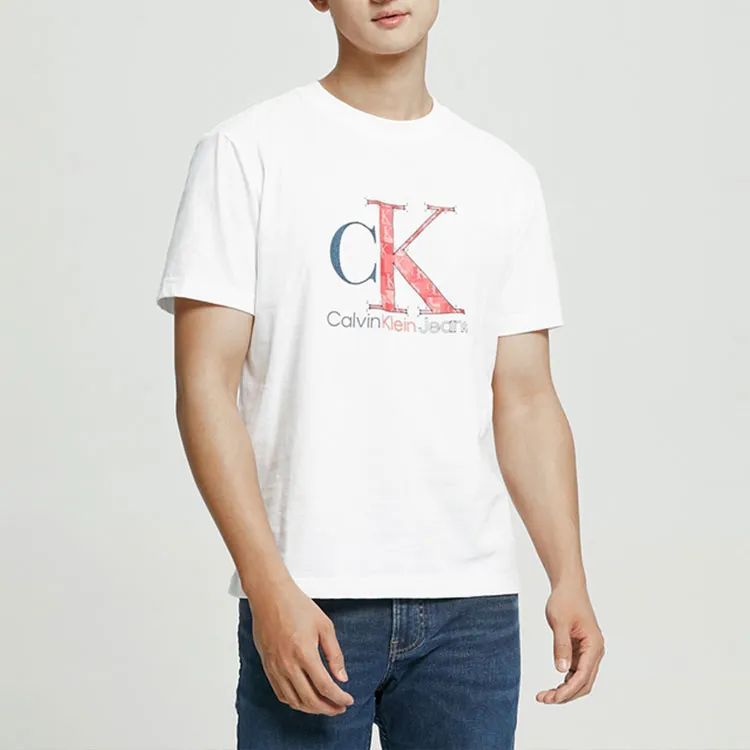 Calvin Klein T-Shirts Men White-3
