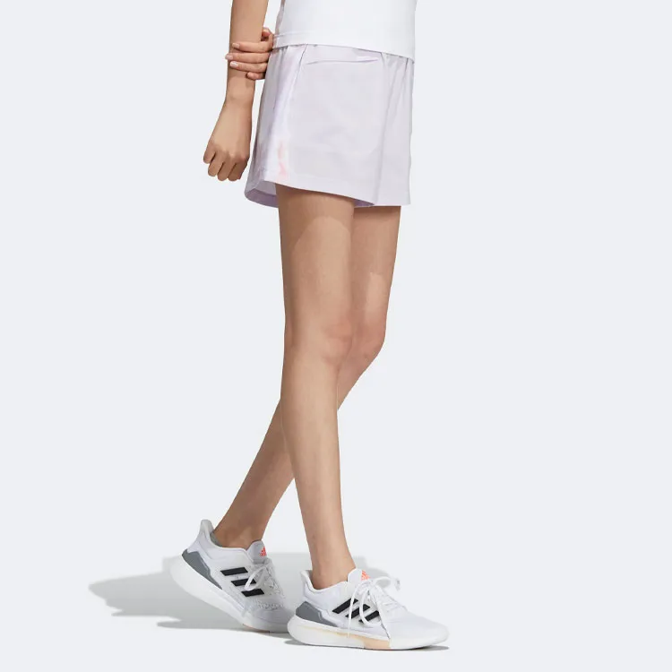 Adidas Casual Shorts Women's Light Purple-3