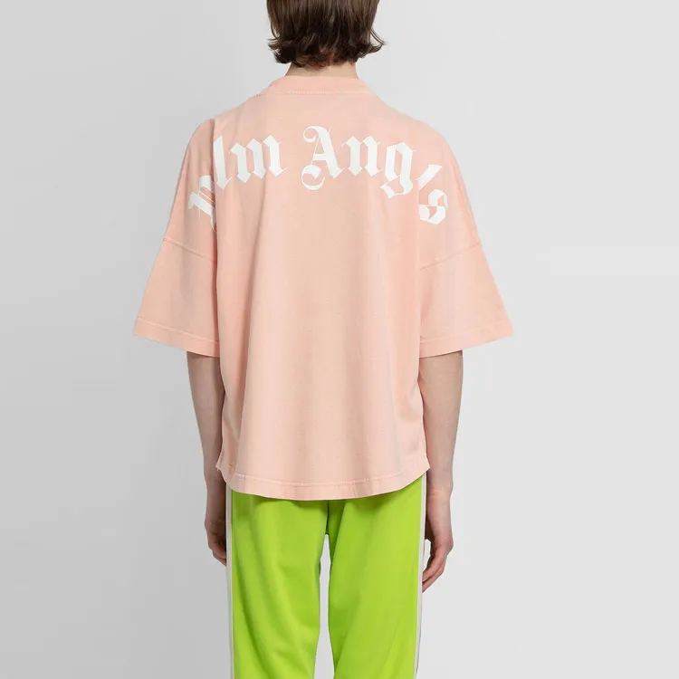 PALM ANGELS Logo Print T shirt-3