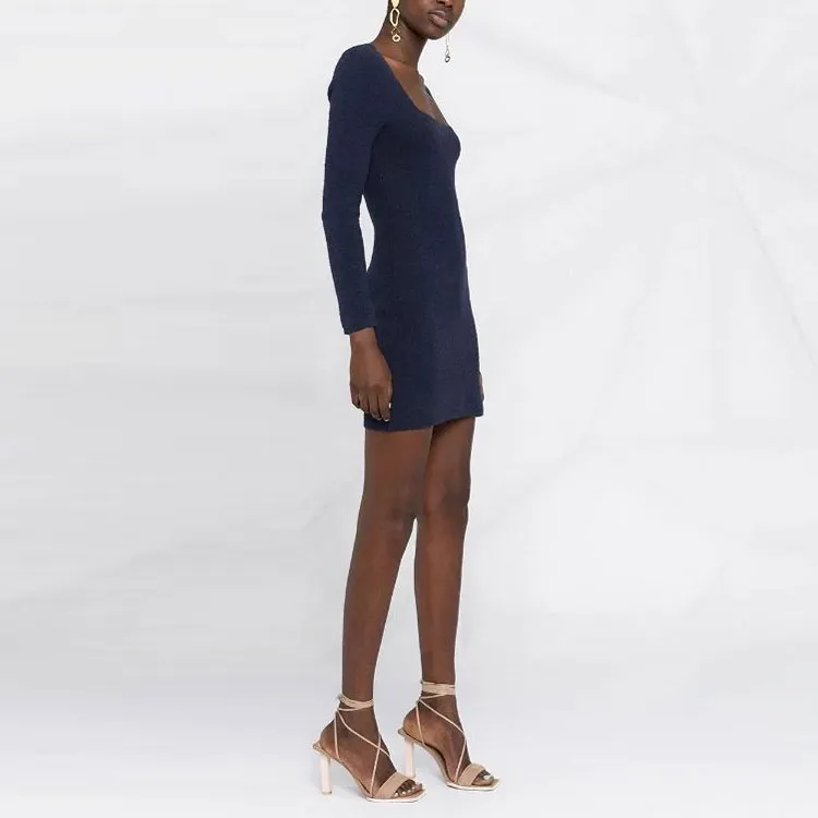 NANUSHKA Long-Sleeved Dresses Women's Blue-3
