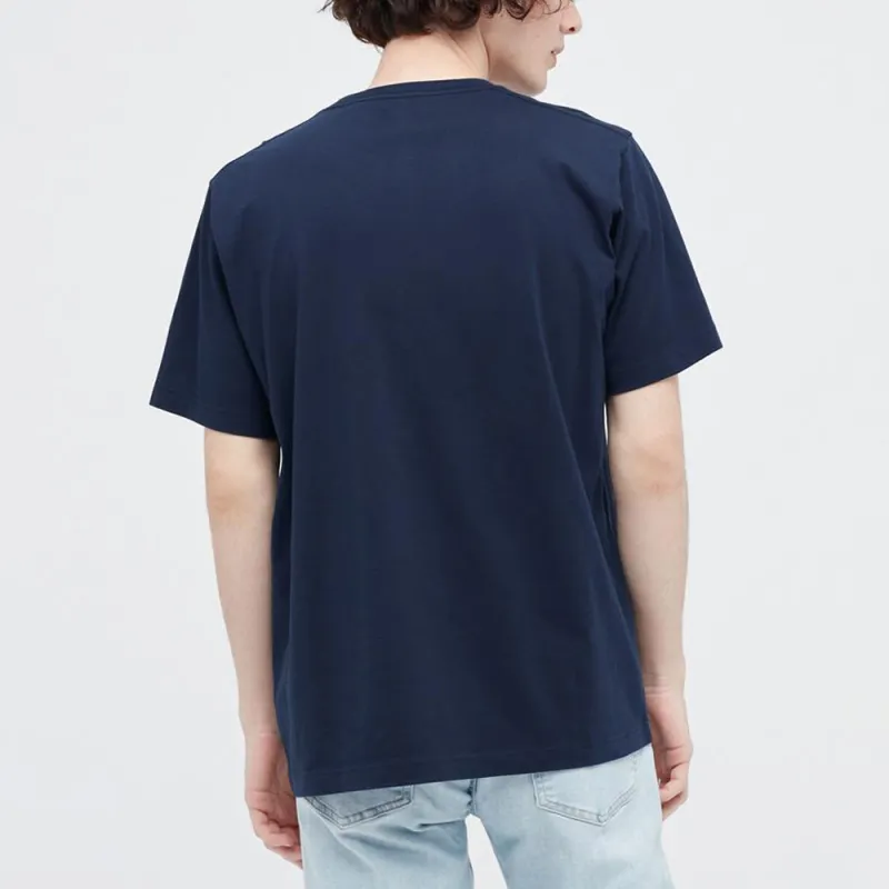 UNIQLO Pokémon Co Branded Series T Shirts Unisex Navy Blue-1