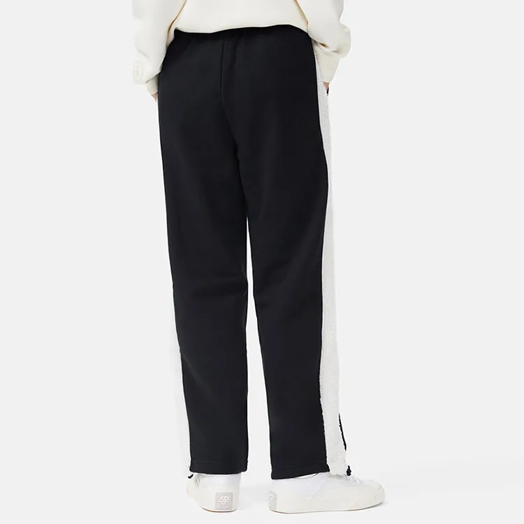 Disney X LINING Sports Trend Series Knitted Sweatpants Women's Black-4