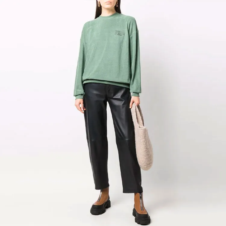 Golden Goose Sweatshirt Women's Green-1
