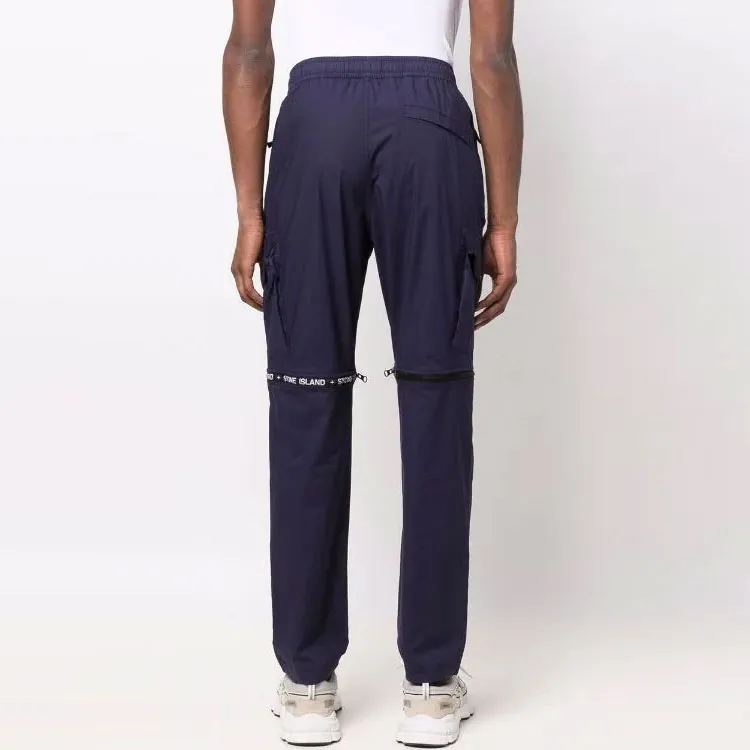 STONE ISLAND SS22 Casual Pants Men's Blue-3
