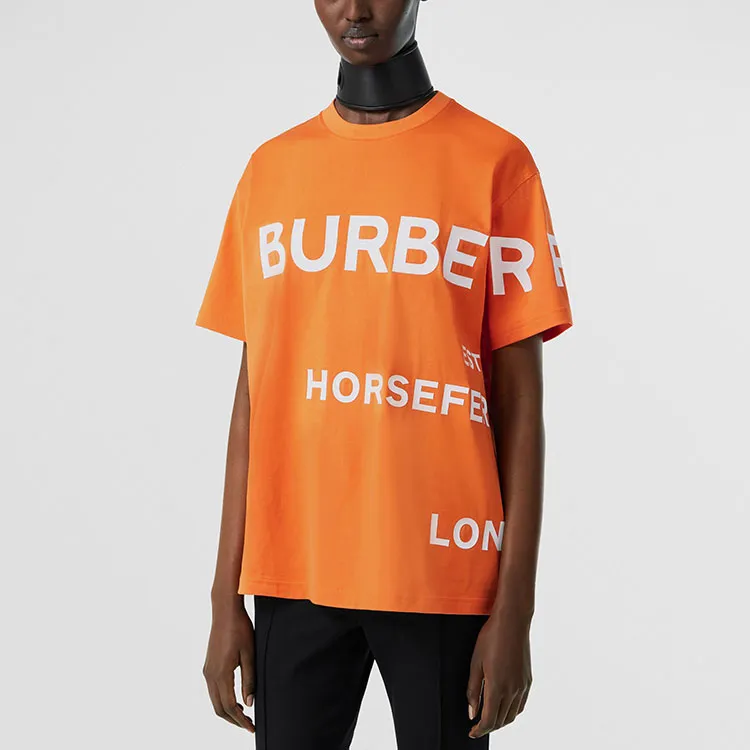 Burberry T Shirt Women's Orange-3