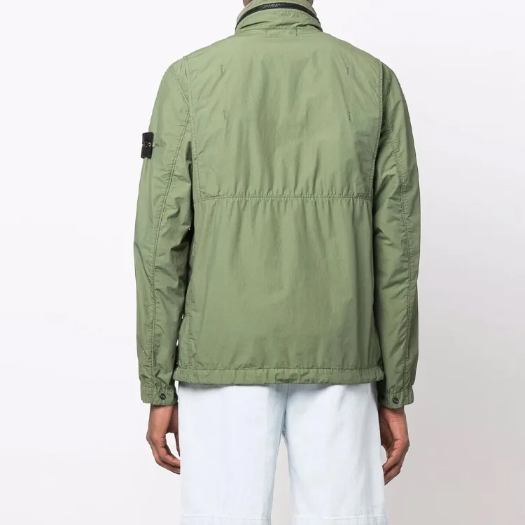 STONE ISLAND Jackets Men Army Green-3