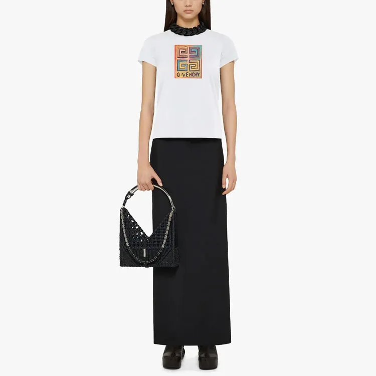 GIVENCHY Josh Smith Collaboration Collection T Shirt Women's White-2