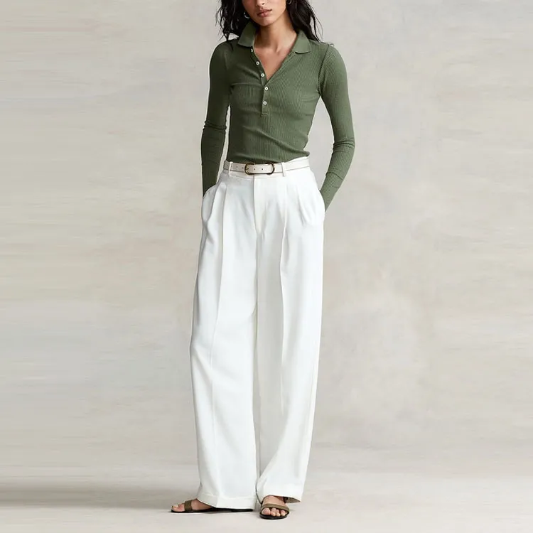 Polo Ralph Lauren SS22 Polo Shirt Women's Green-1