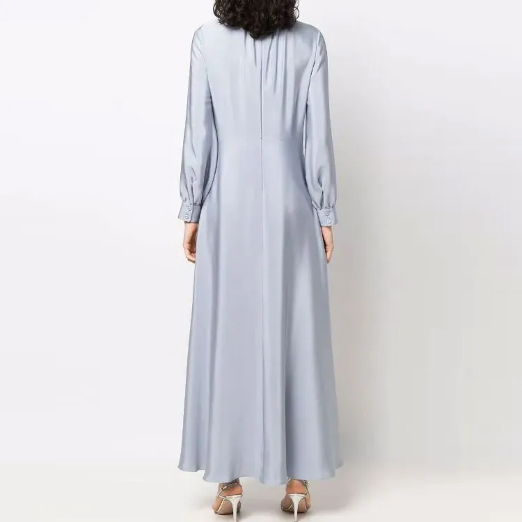 AMANI Long Sleeved Dress Women's Gray-1