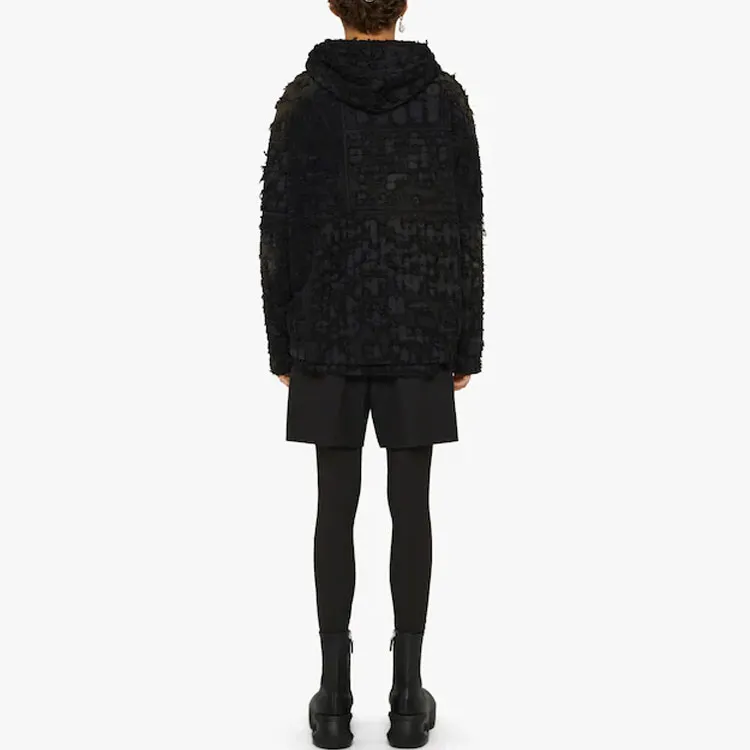 Givenchy Destroyed Oversized Hoodie-2