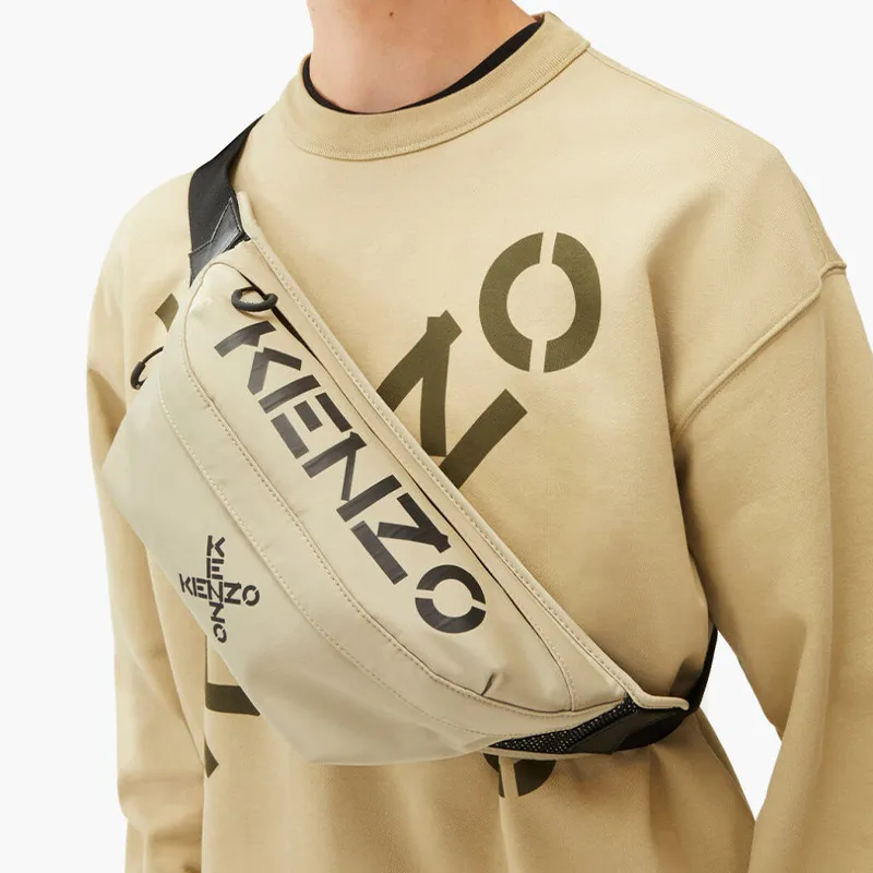 KENZO Letter Logo Sling Bags-3