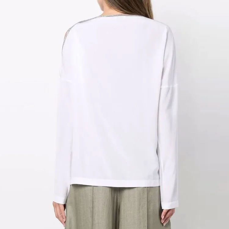 Brunello Cucinelli Cold shoulder Blouse-2