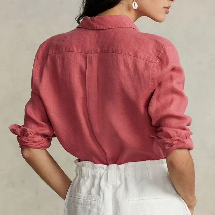 Polo Ralph Lauren Shirt Women's Red-3